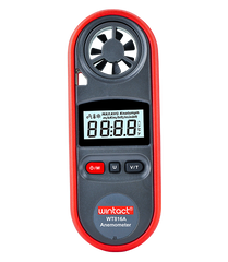 Анемометр цифровий 0,7-30м/с, -10-45°C WINTACT WT816A